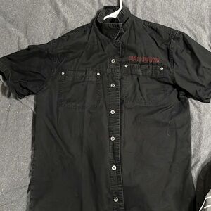 Harley Davidson Short Sleeve Button Up